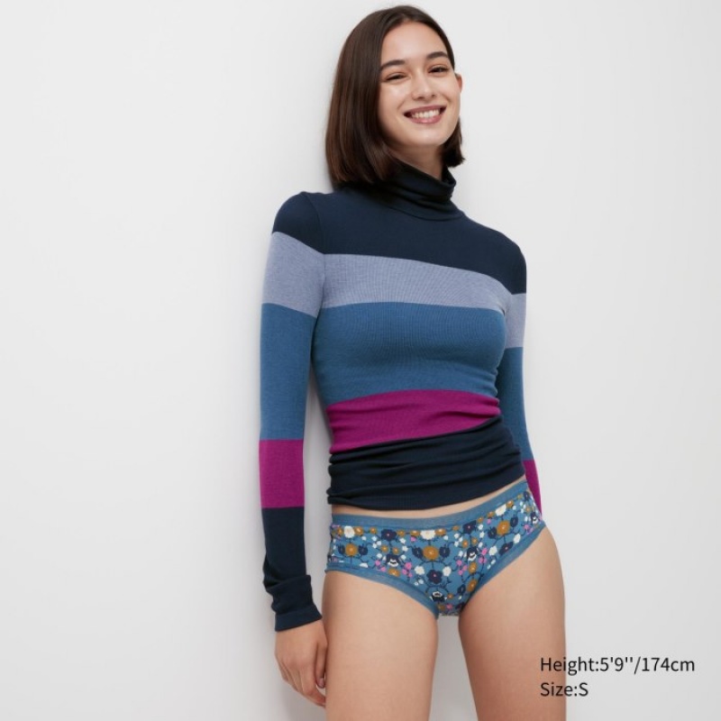 White Uniqlo Hiphugger Women Briefs | 4619981