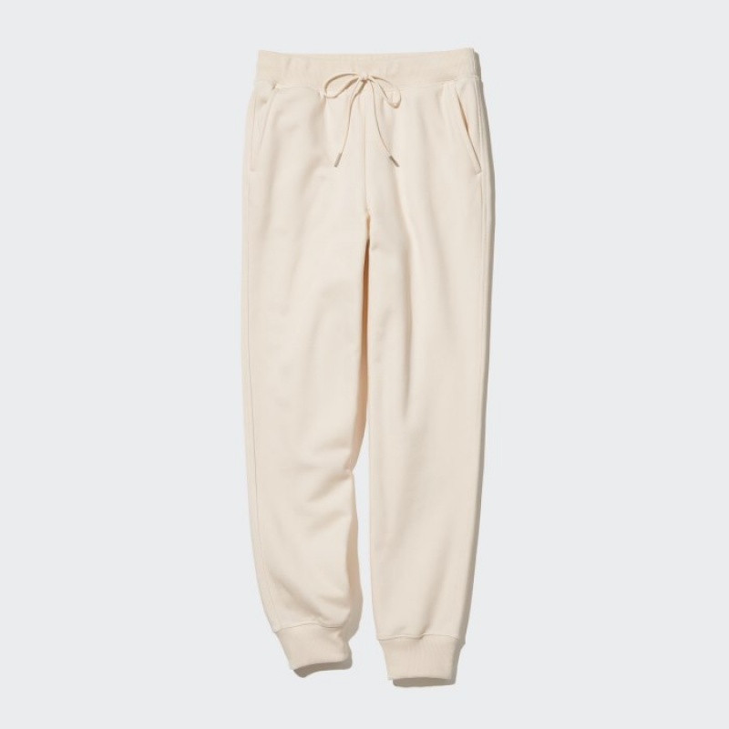 White Uniqlo Jogger Women Pants | 5573744
