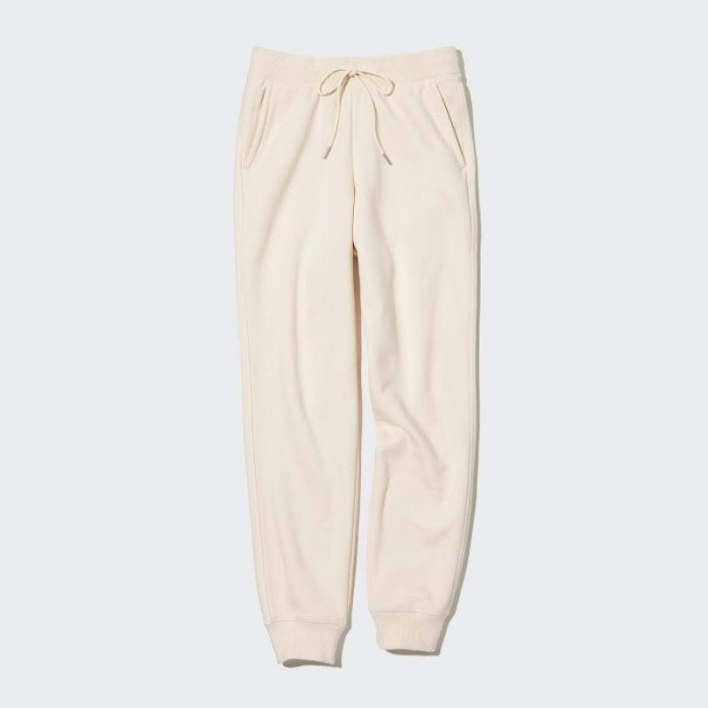 White Uniqlo Jogger Women Pants | 5573744
