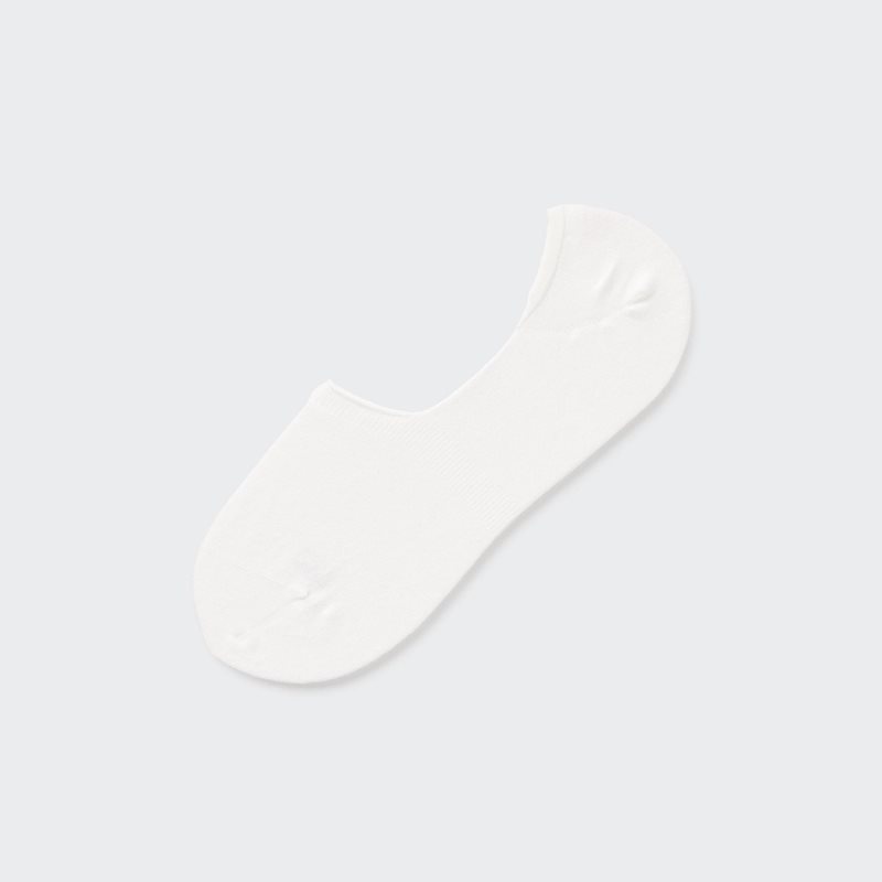 White Uniqlo Low-cut Men Socks | 3722770