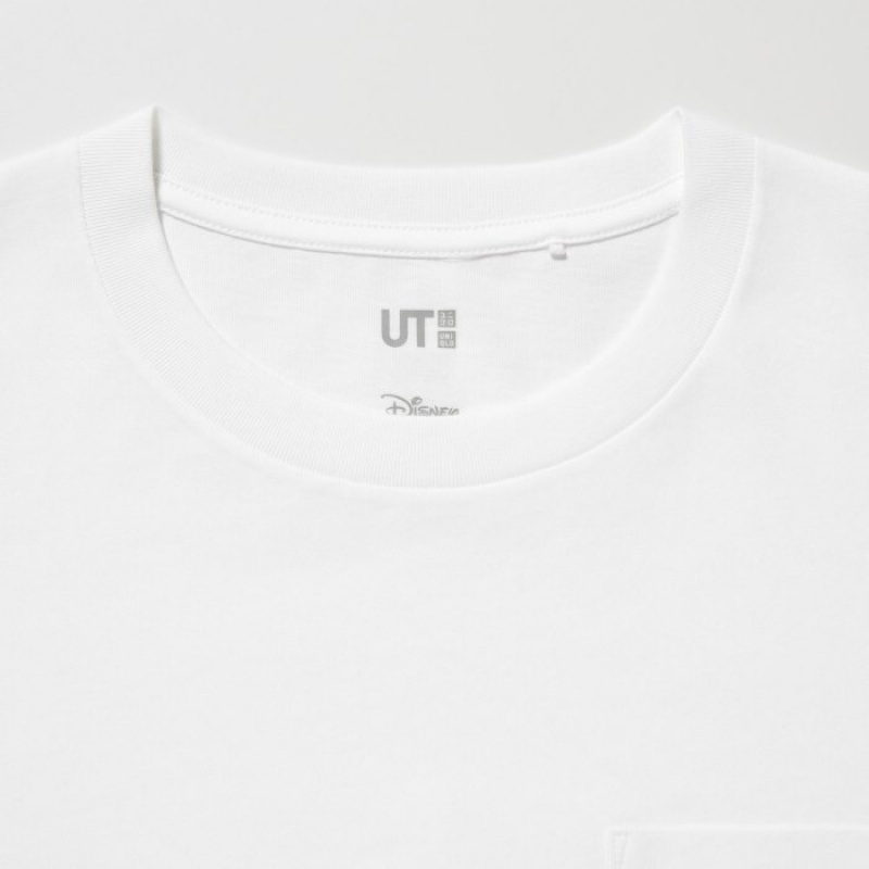 White Uniqlo MAGIC FOR ALL FOREVER UT Short-Sleeve Women T Shirts | 7528792
