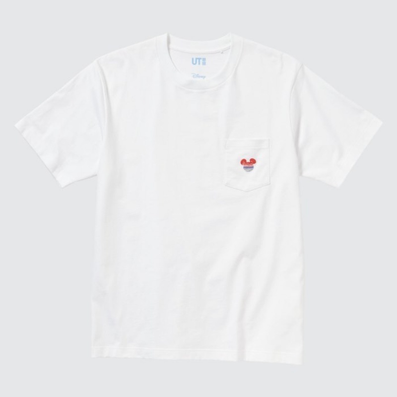 White Uniqlo MAGIC FOR ALL FOREVER UT Short-Sleeve Women T Shirts | 748233