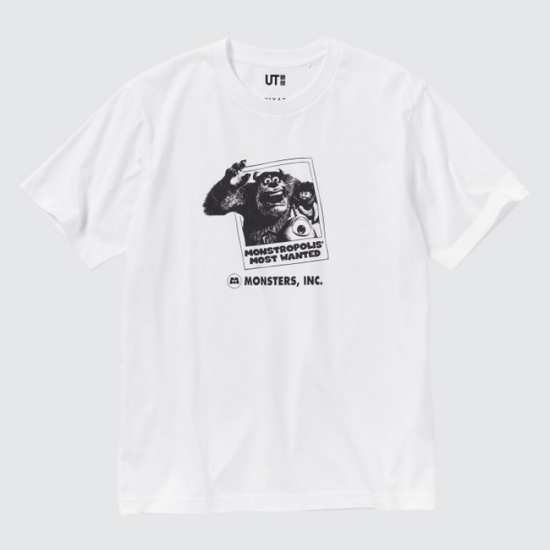 White Uniqlo MAGIC FOR ALL FOREVER UT Short-Sleeve Women T Shirts | 3297593
