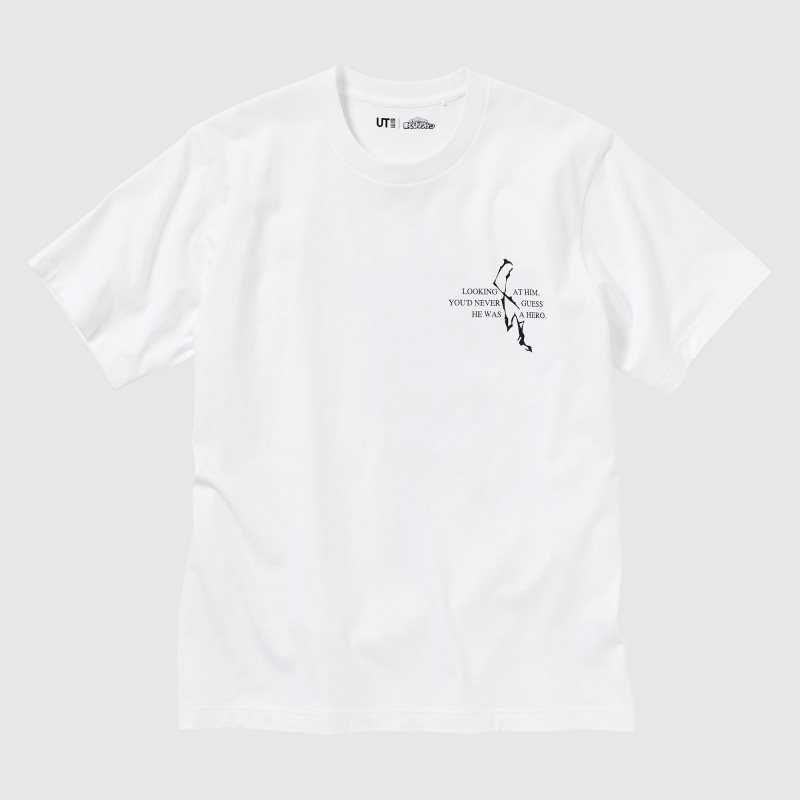 White Uniqlo My Hero Academia Ut Short-sleeve Graphic Men T Shirts | 549225