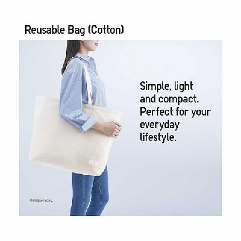 White Uniqlo Reusable Women Crossbody Bags | 1412497