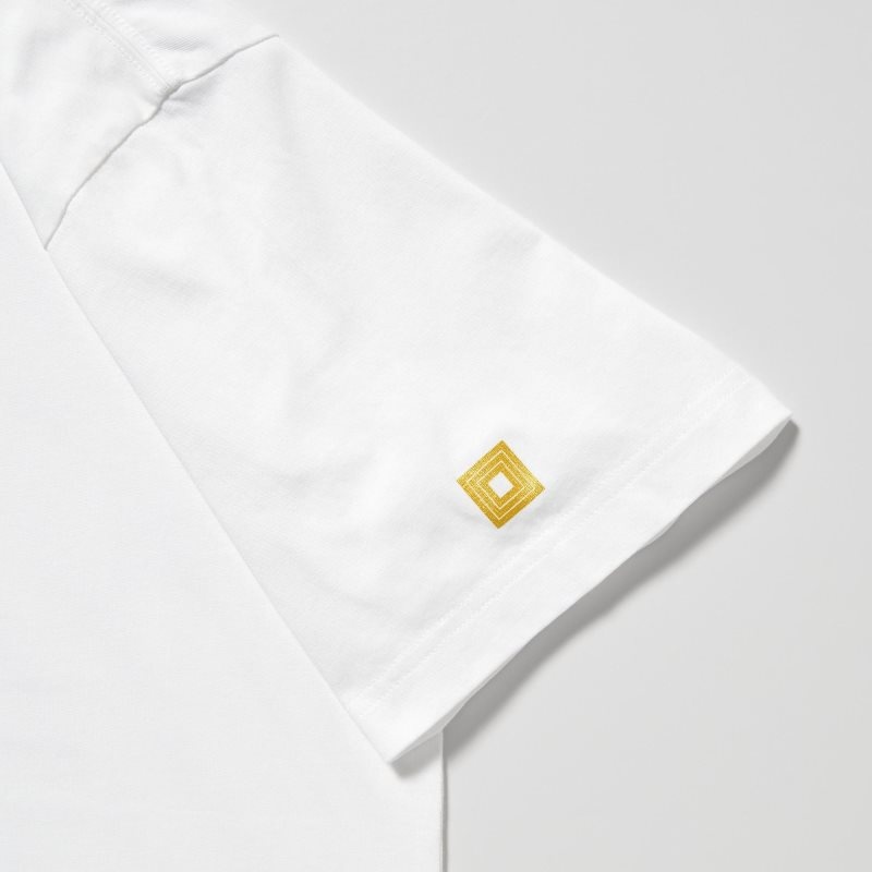 White Uniqlo Shochiku Kabuki Ut Short-sleeve Graphic Men T Shirts | 5950524