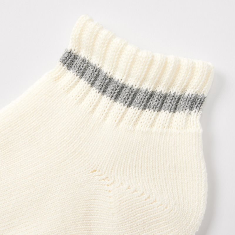 White Uniqlo Soft Pile Short Men Socks | 7592139