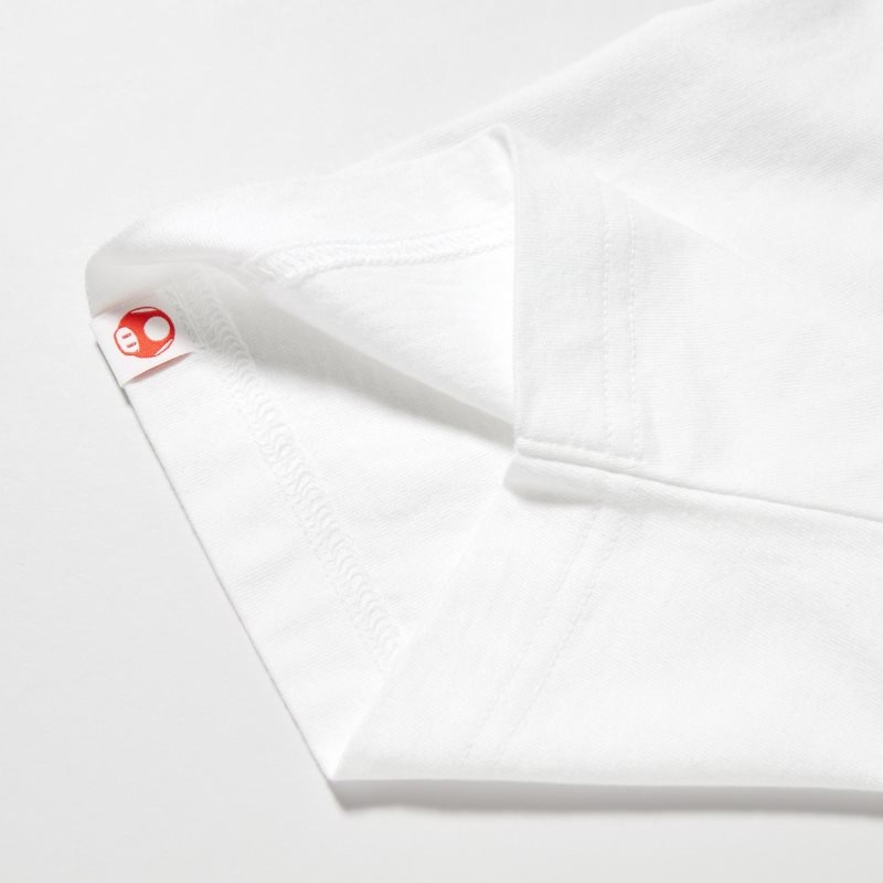 White Uniqlo The Super Mario Bros. Movie Ut Short Sleeve Graphic Men T Shirts | 9923410