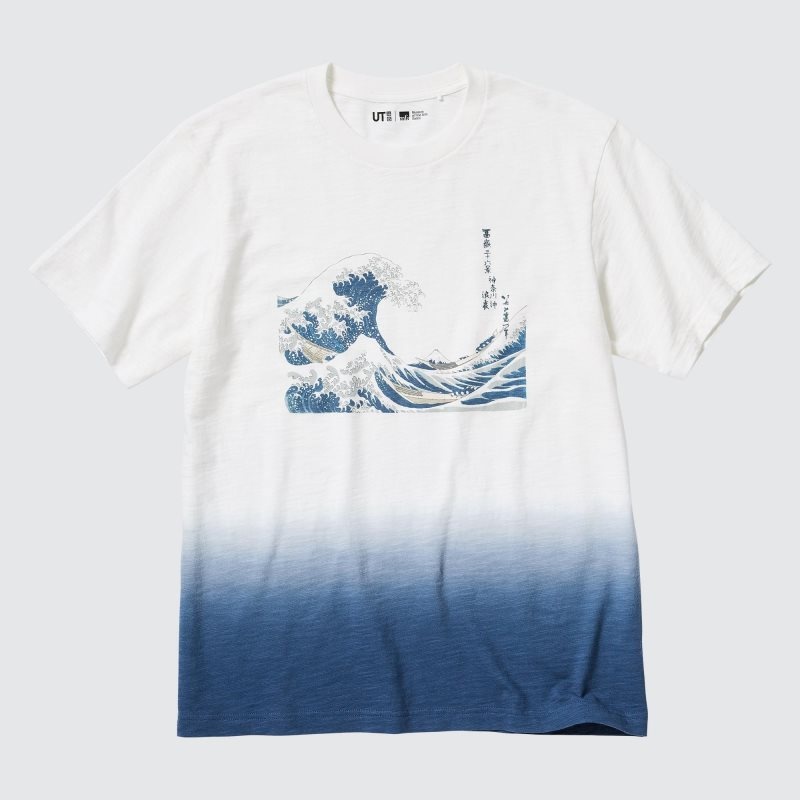 White Uniqlo Ukiyo-e Ut Short-sleeve Graphic Men T Shirts | 1953847