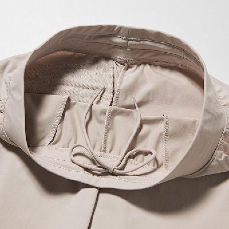 White Uniqlo Ultra Stretch AIRism Women Joggers | 9915956