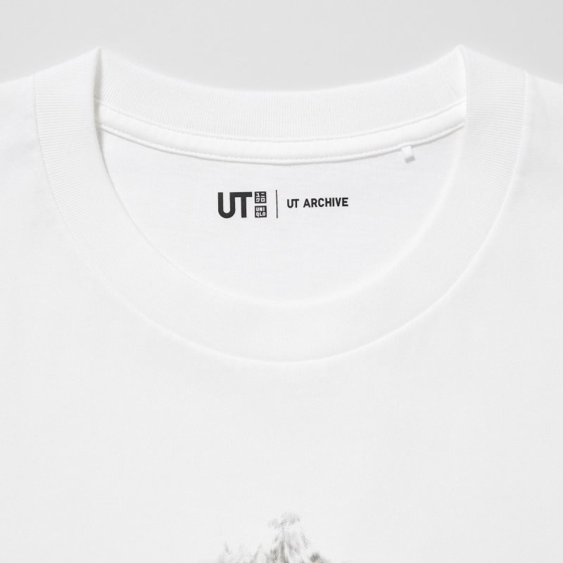 White Uniqlo Ut Archive Ut Bleach Short-sleeve Graphic Men T Shirts | 1745454