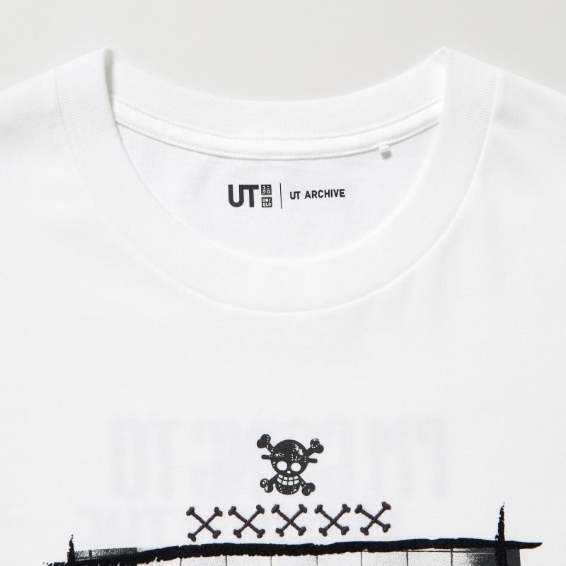 White Uniqlo Ut Archive Ut One Piece Short-sleeve Graphic Men T Shirts | 4947931
