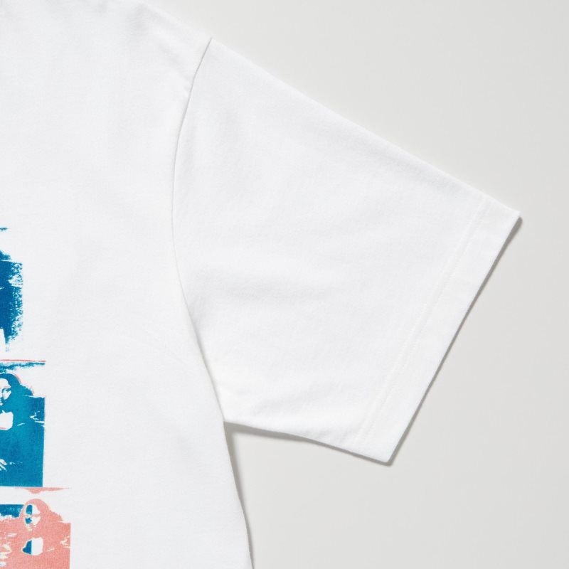 White Uniqlo Ut Archive Ut Short Sleeve Graphic Andy Warhol Men T Shirts | 7112410
