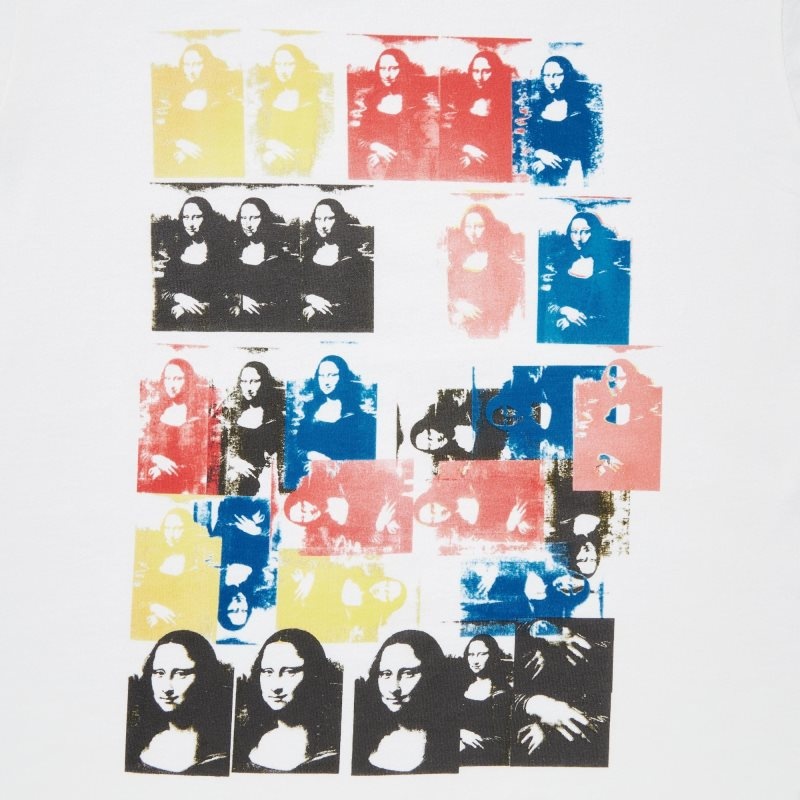 White Uniqlo Ut Archive Ut Short Sleeve Graphic Andy Warhol Men T Shirts | 7112410
