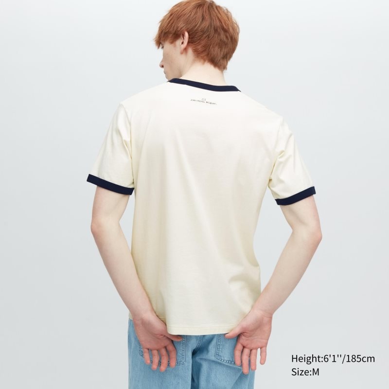 White Uniqlo Ut Archive Ut Short Sleeve Graphic Jean-michel Basquiat Men T Shirts | 8601122