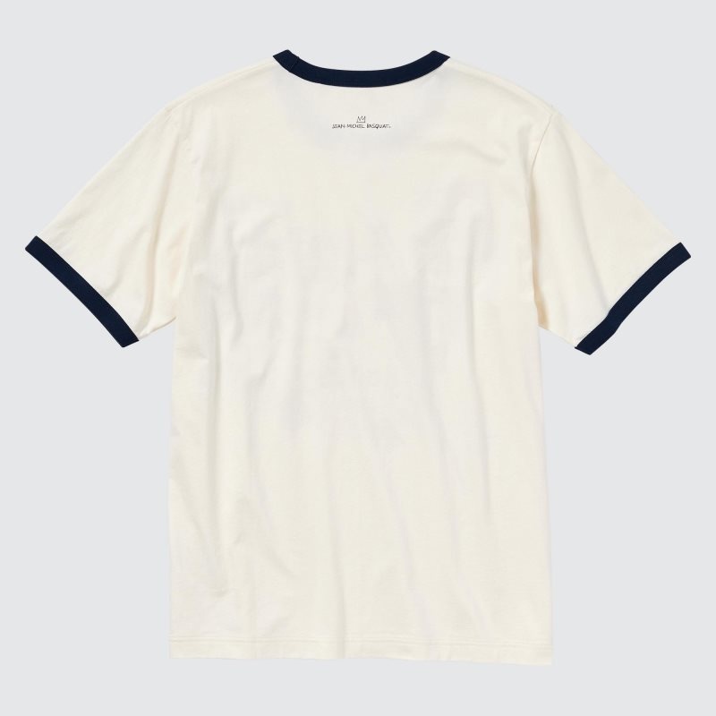 White Uniqlo Ut Archive Ut Short Sleeve Graphic Jean-michel Basquiat Men T Shirts | 8601122