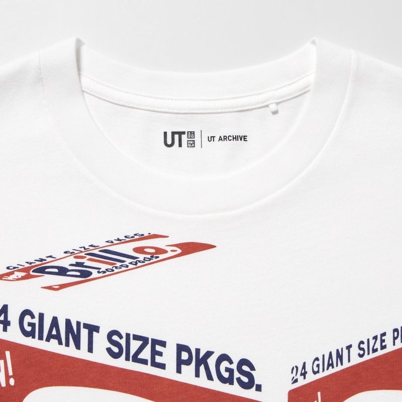White Uniqlo Ut Archive Ut Short Sleeve Graphic Andy Warhol Men T Shirts | 6628334