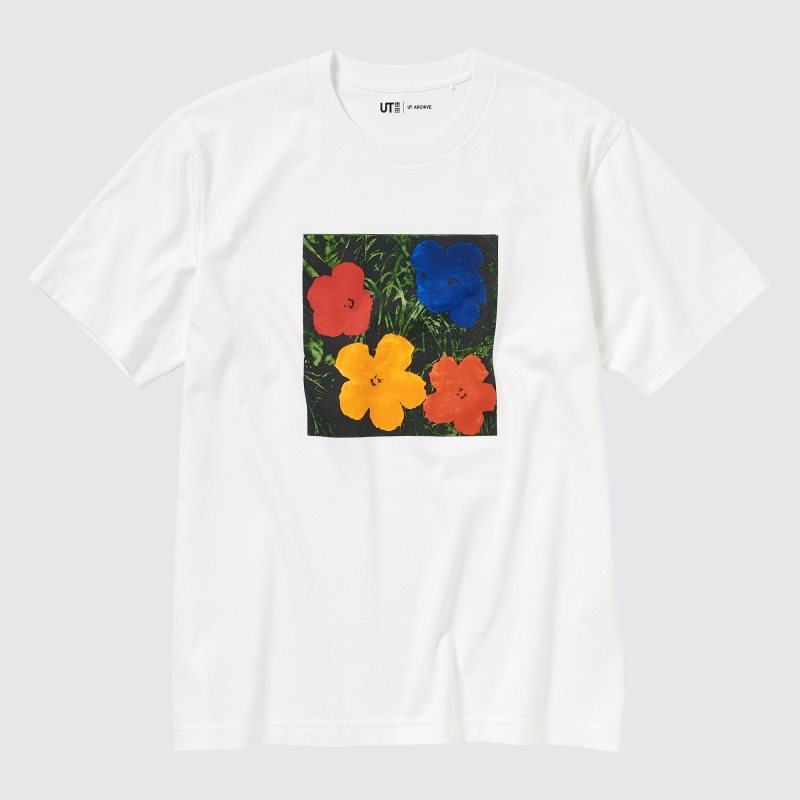 White Uniqlo Ut Archive Ut Short Sleeve Graphic Andy Warhol Men T Shirts | 4386496