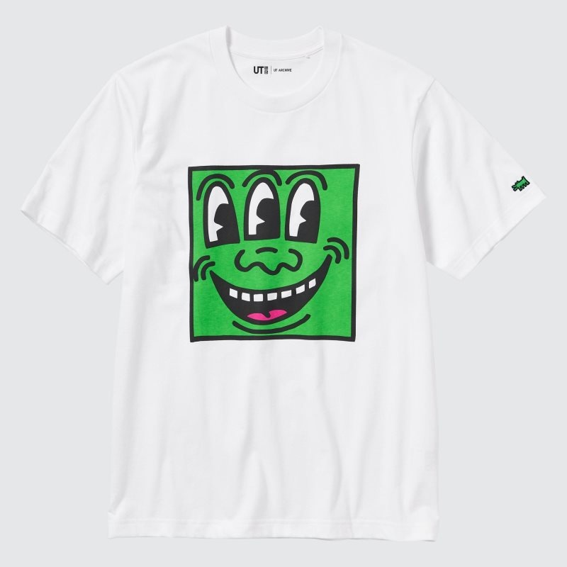 White Uniqlo Ut Archive Ut Short Sleeve Graphic Keith Haring Men T Shirts | 6497097