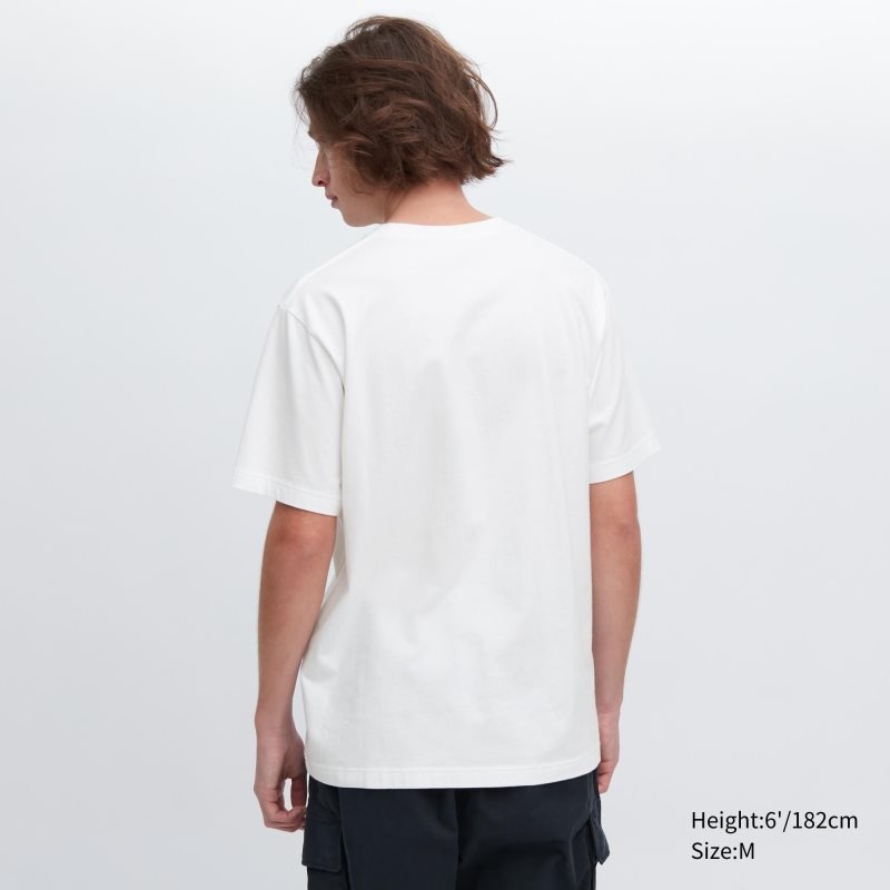 White Uniqlo Ut Archive Ut Short Sleeve Graphic Keith Haring Men T Shirts | 6070271