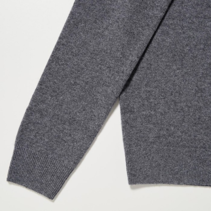 Yellow Uniqlo Cashmere Turtleneck Women Sweaters | 2766884