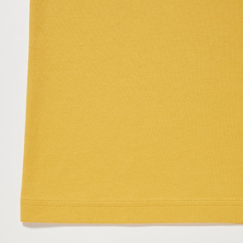 Yellow Uniqlo Naruto Ut Short-sleeve Graphic Naruto Uzumaki Men T Shirts | 3715105