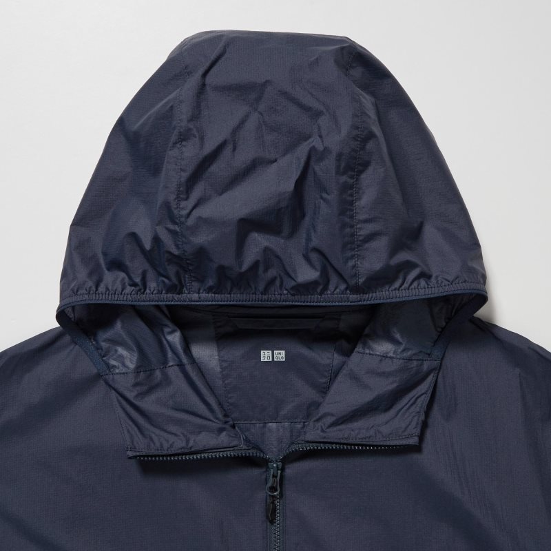 Yellow Uniqlo Pocketable Uv Protection 3d Cut Color Block Men Parka | 305001