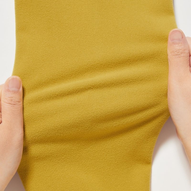 Yellow Uniqlo Smooth Fleece Half-zip Men T Shirts | 1243369