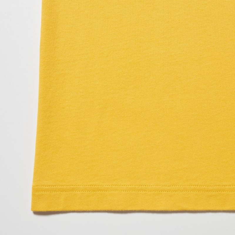 Yellow Uniqlo Ut Archive Ut Short Sleeve Graphic Jean-michel Basquiat Men T Shirts | 1685501